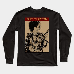 eric clapton art visual Long Sleeve T-Shirt